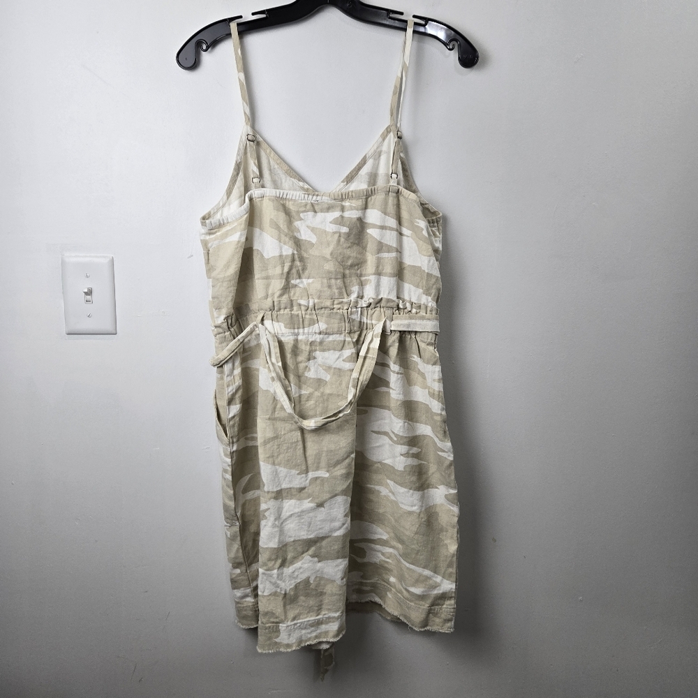 NWT Splendid Geneva Light Camo Linen Lyocell Blend Dress - Picture 10 of 10